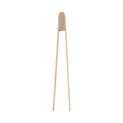 Wooden Food Tongs Beech FSC 250mm