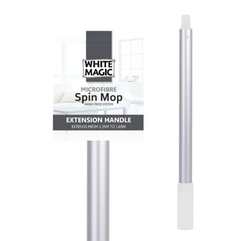 White Magic Spin Mop Hand Press Extension