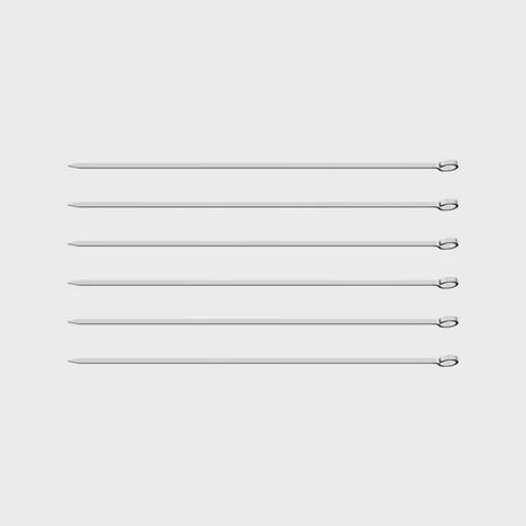 Churrasco Skewer Set, 6 Piece 20cm