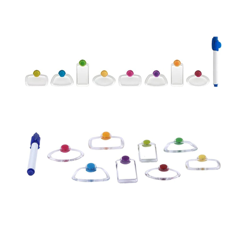 9 Piece Glass Tags & Maker