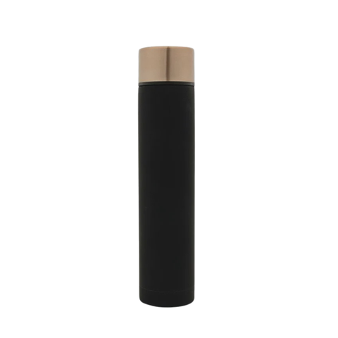 Skinny Bottle 230ml - Black/Rose