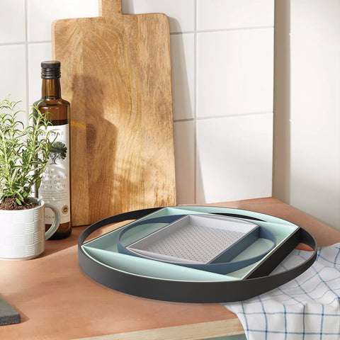 Vigar 4 in 1 Nested Serving Trays - Glacial