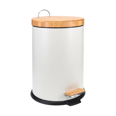 Eco Basics Rubbish Bin 12L - White