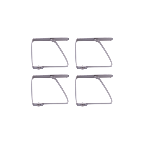 Stainless Steel Tablecloth Clips Set 4