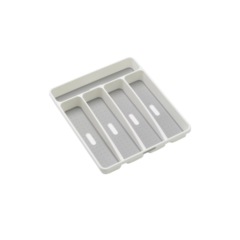 Madesmart 5 Compartment Cutlery Tray - White