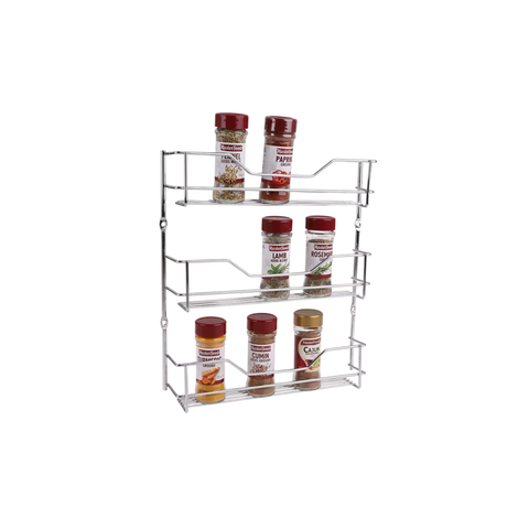 3 Tier Chrome Spice Rack