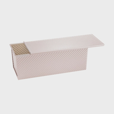 Corrugated Loaf Pan with Cover 1kg - 34cm