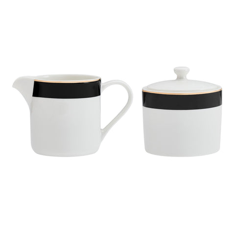 Luxe Deco Sugar Pot & Creamer 2pc Set