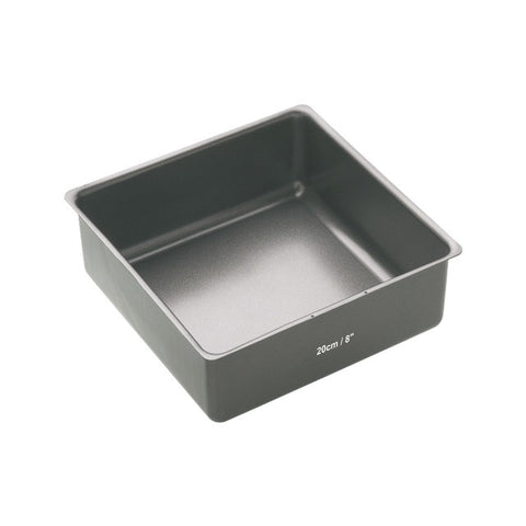 Heavy Loose Base Square Deep CakePan 21cm