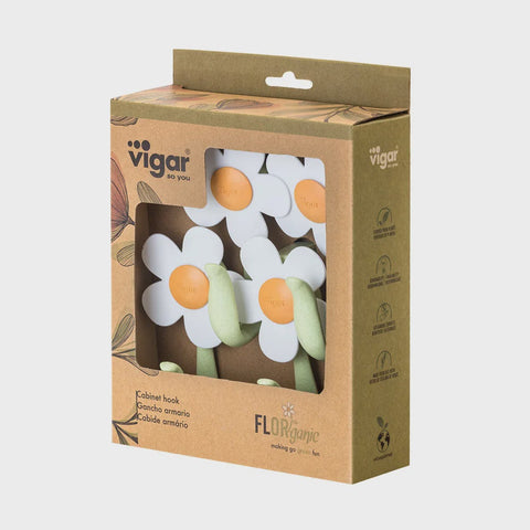 Vigar Florganic Cabinet Hook 4Piece