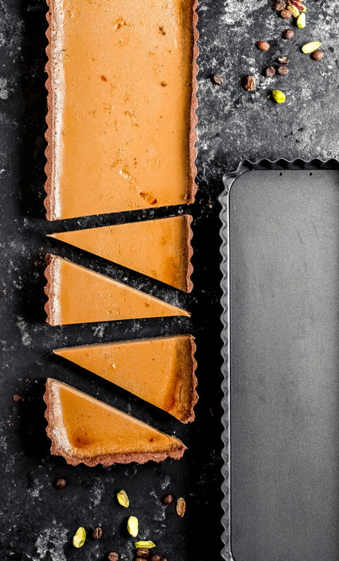 Loose Base Rectangular Flan/Quiche Pan 36x13cm