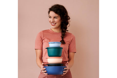 Set Cirqula Round 3 Pieces (350+750+1250) - Nordic Sage