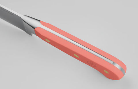 Classic Colour Coral Peach Serrated Utility Knife 14cm