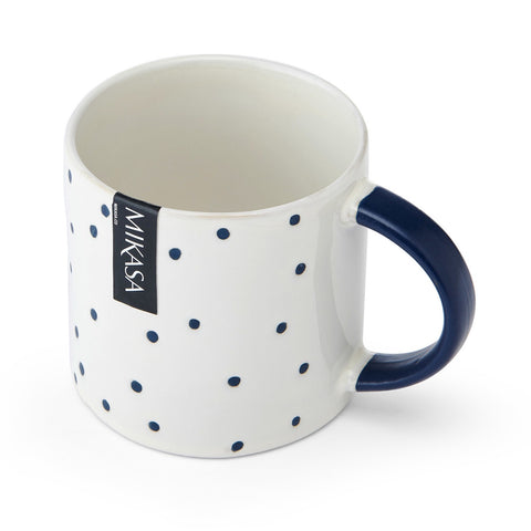 Stoneware Mug, Spot, 390ml, Labelled