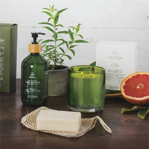 Scented Soy Candle/Canister Lemongrass