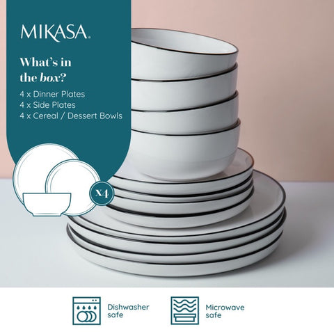 Limestone 12pc Dinner Set