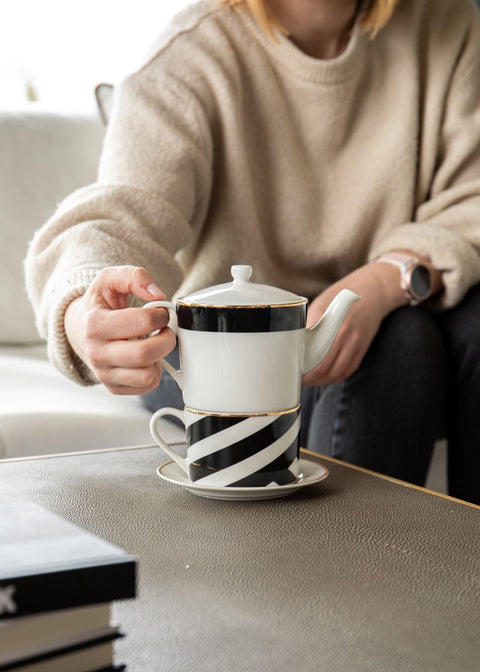 Luxe Deco Tea for One Set