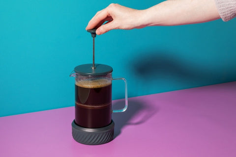 Zero Glass Cafetière, Three Cup, 350ml, Green, Gift Boxed