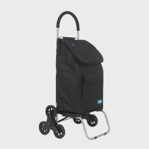 Handy Trolley With Climbing Wheels - Black