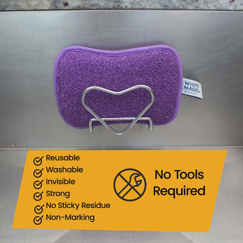 White Magic I-Hook Sponge Holder