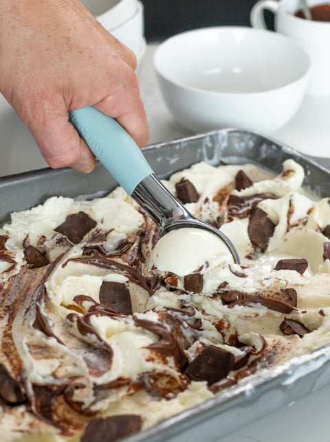 Ice Cream Scoop, Soft Grip, Mineral Water, Carded