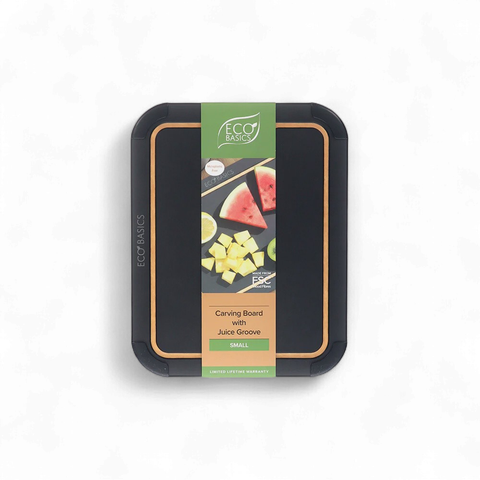Eco Basics Caving Board with Juice Groove - Black
