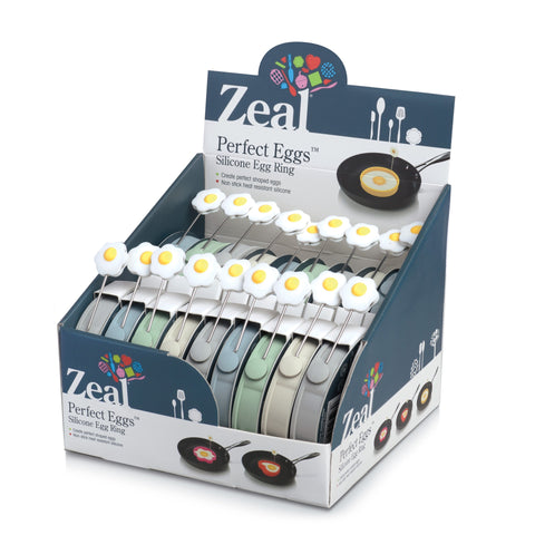 Perfect Eggs Silicone Egg Ring Assorted