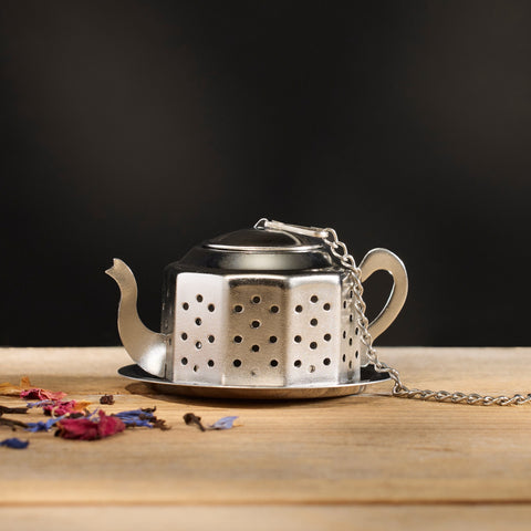 Stainless Steel Mini Teapot Tea Strainer Stainless Steel