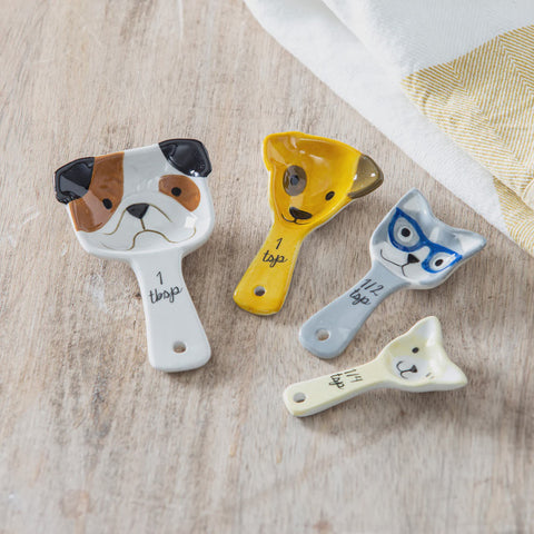 Dog Squad Measuring Spoons Set of 4