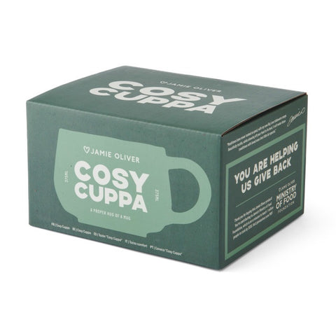 Big Love Stoneware 375ml Cosy Cuppa Mug, Green, Gift Boxed