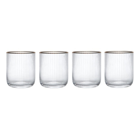 Sorrento Stemless Glass 4pc Set
