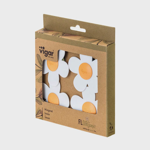 White Magic Vigar Florganic Magnet 4Piece