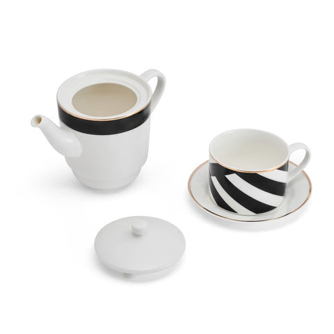 Luxe Deco Tea for One Set