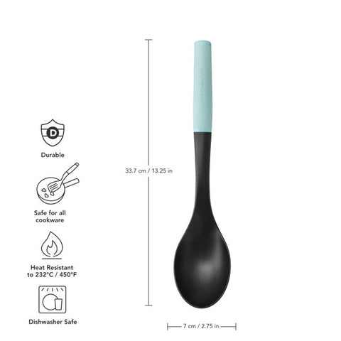 Basting Spoon, Soft Grip, Mineral Water, Carded