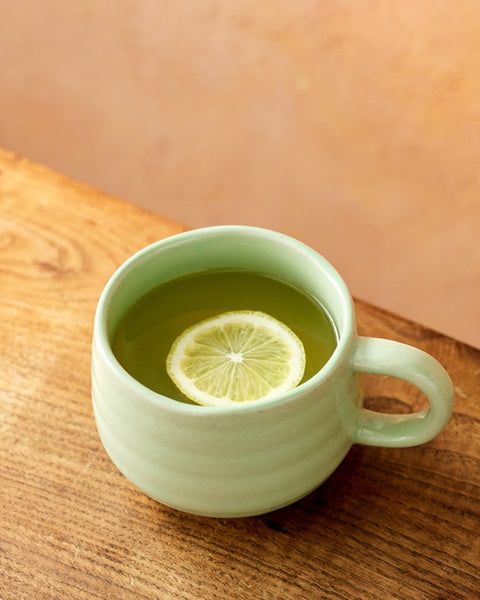 Big Love Stoneware 375ml Cosy Cuppa Mug, Green, Gift Boxed