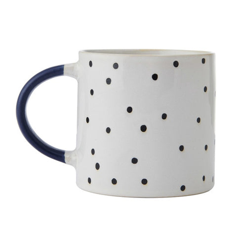 Stoneware Mug, Spot, 390ml, Labelled