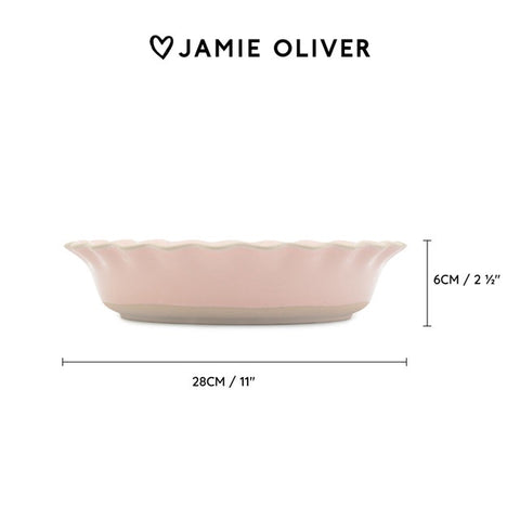 Big Love Stoneware Proper Pie Dish, 28x6cm, Gift Boxed