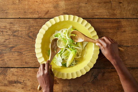 Big Love Mango Wood Serving Set, 29x14cm, Sleeved