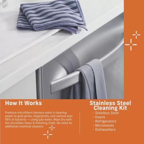 Stainless Steel Cloth Twin Pack