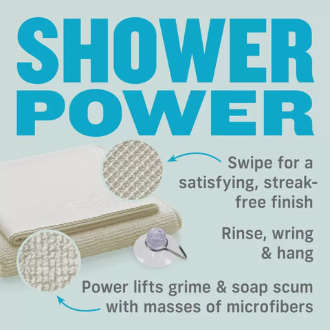 Shower Cloth Twin Pack