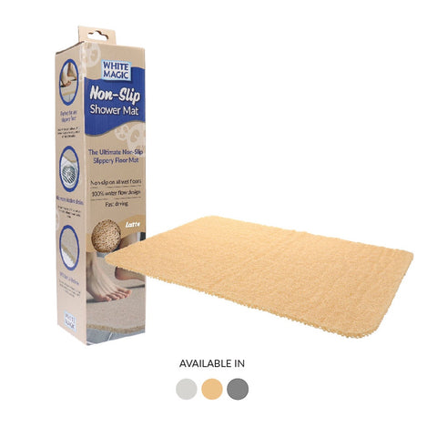 Non-Slip Shower Mat - 3 Colors & Sizes