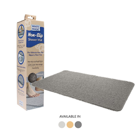 Non-Slip Shower Mat - 3 Colors & Sizes