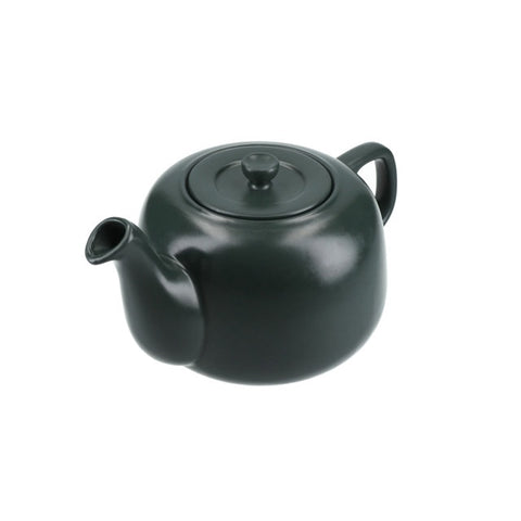 Ceramic Teapot, Green, 1.2 Litres, Labelled