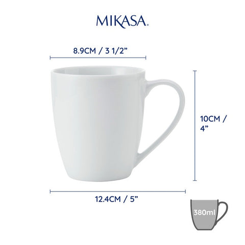 Chalk Mugs 380ml 4pc Set