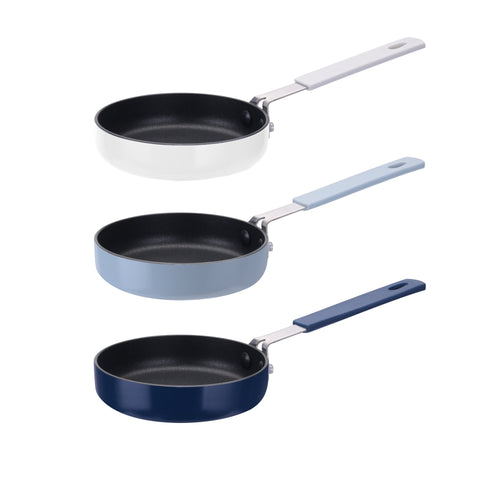 Mini Non Stick Fry Pan 3 Assorted Colour