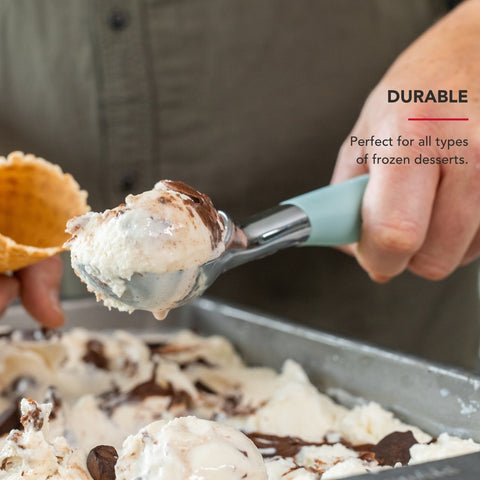 Ice Cream Scoop, Soft Grip, Mineral Water, Carded