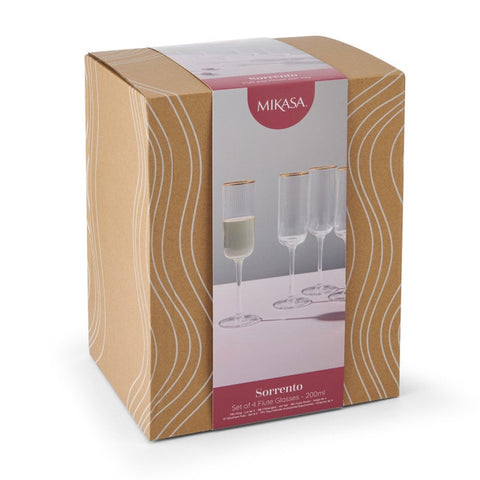 Sorrento Flute 4pc Set